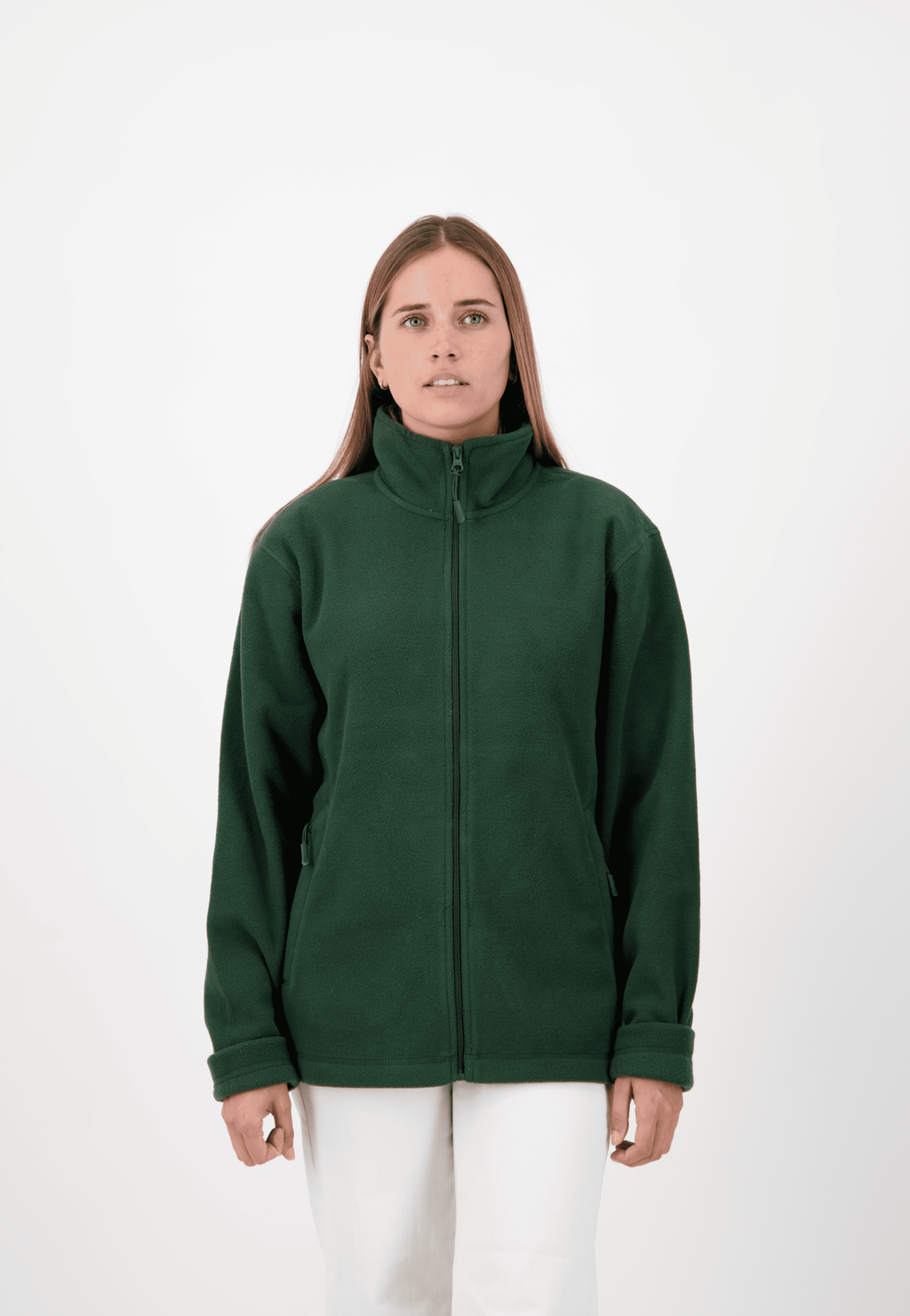 Polaire zippée recyclée
