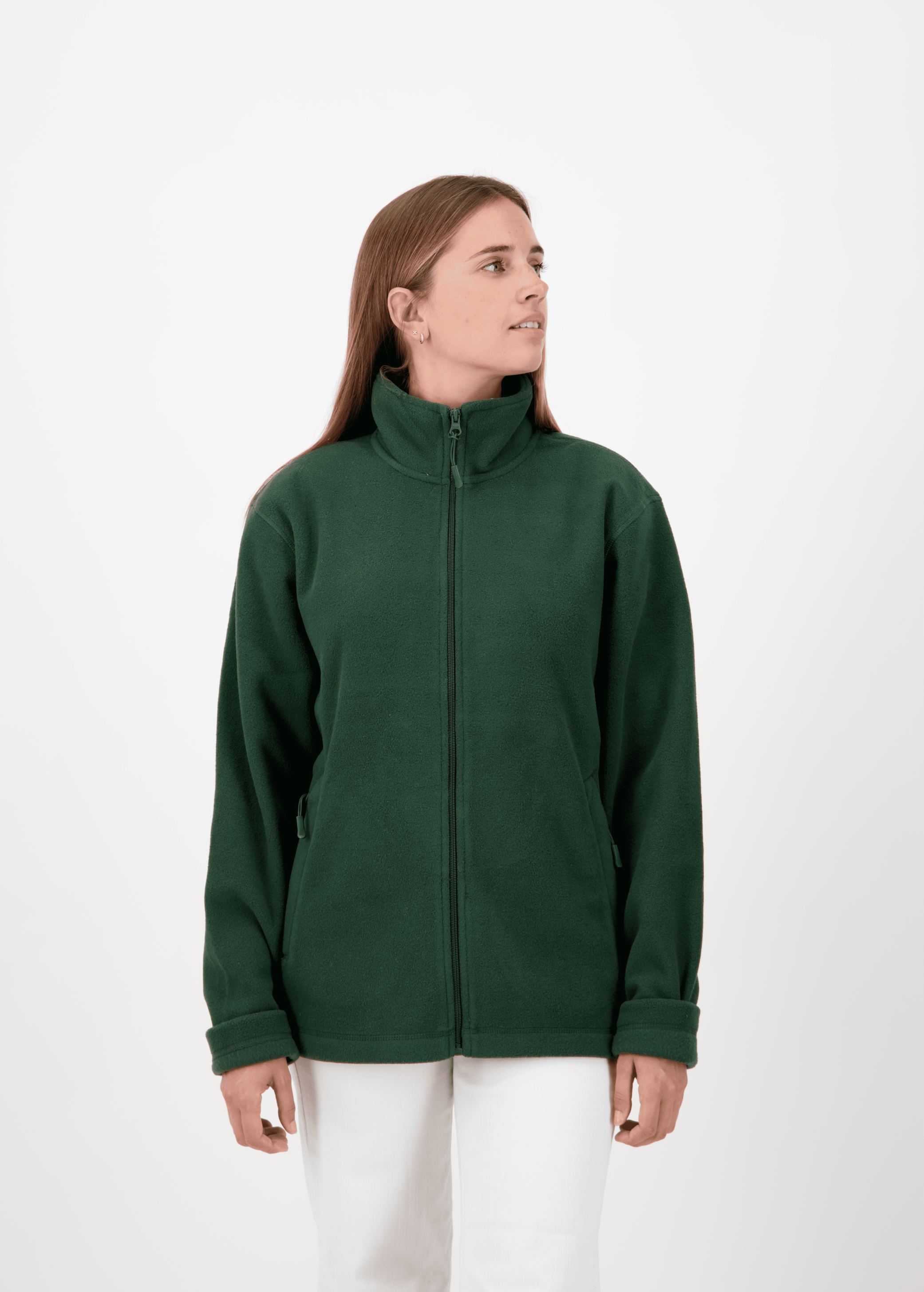 Polaire zippée recyclée